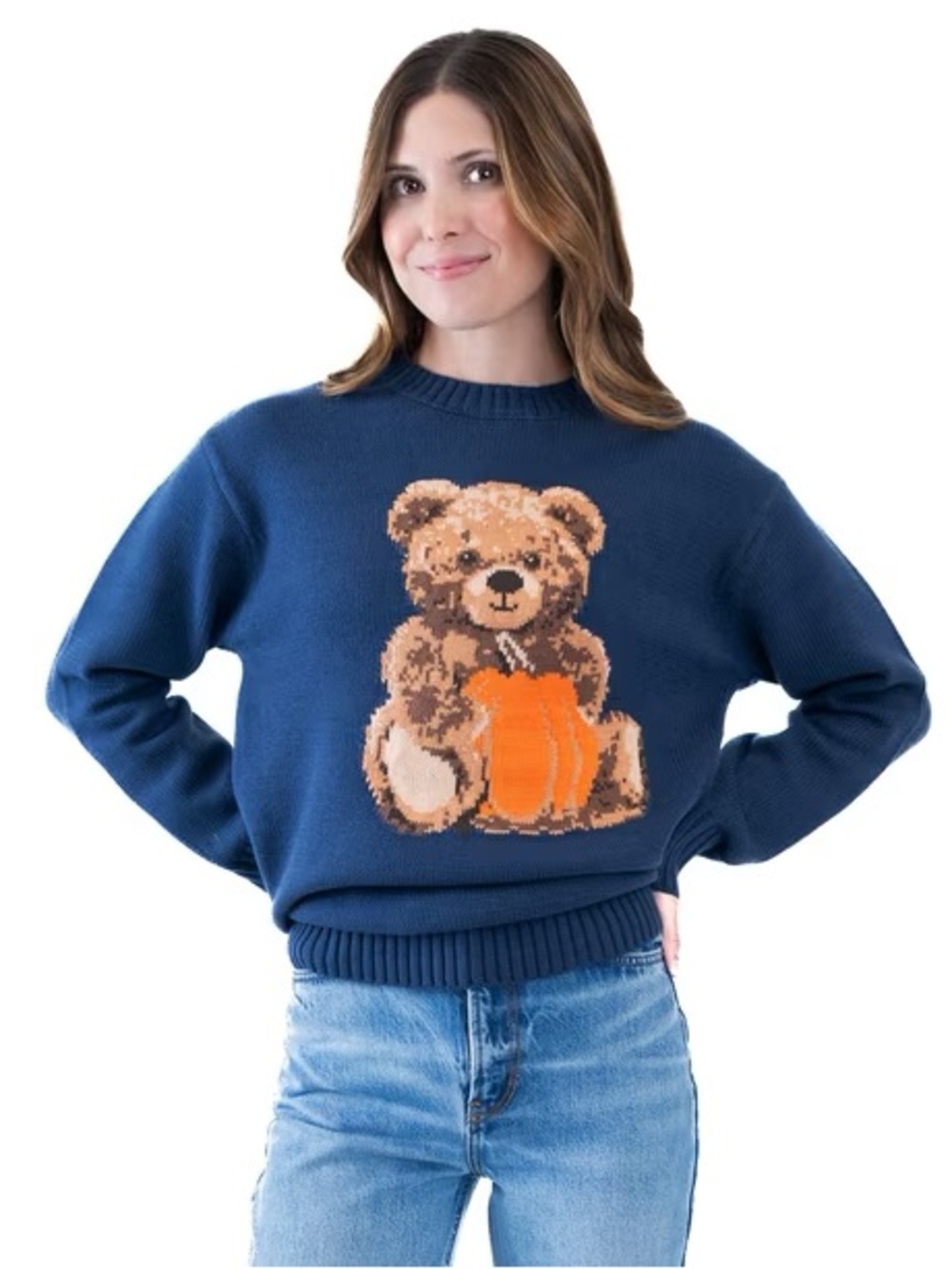 Pumpkin Bear Sweater
